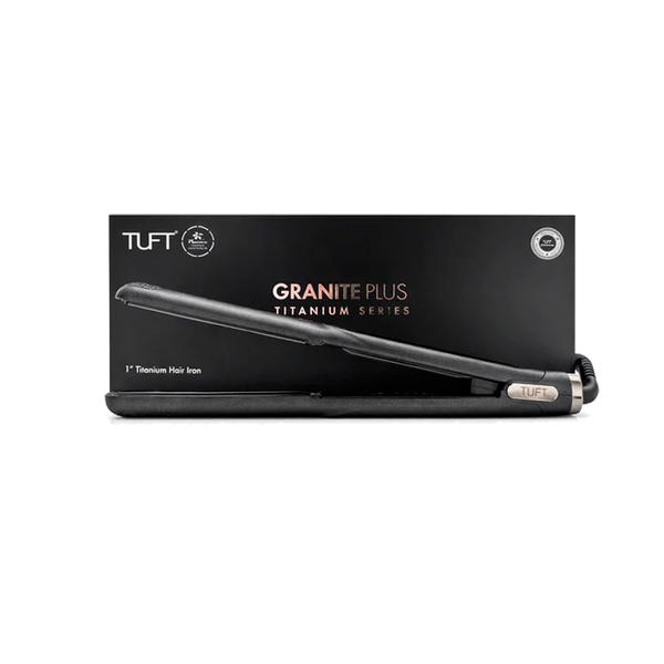 TUFT Granite Plus Titanium Plate 1 Inch Floractive Hair Straightener – 250°C Black