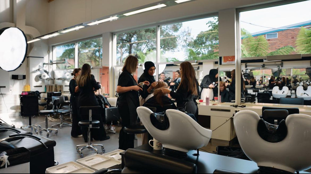 In salon training
