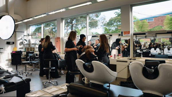 In salon training
