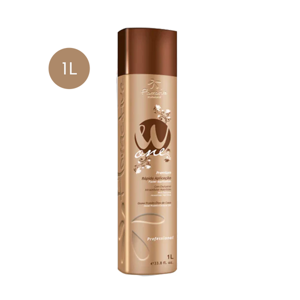 NANOPLASTY W ONE PREMIUM  | Brown & Dark Hair 1L