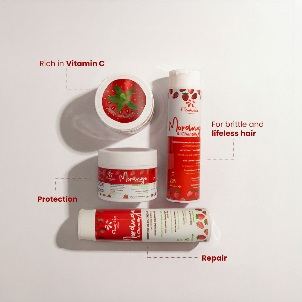 Strawberry & Whipped Cream | Nutrition Shampoo 1L