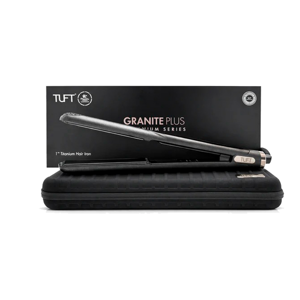 TUFT Granite Plus Titanium Plate 1 Inch Floractive Hair Straightener – 250°C Black